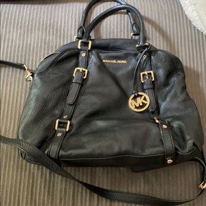Michael kors black bag with shoulder strap